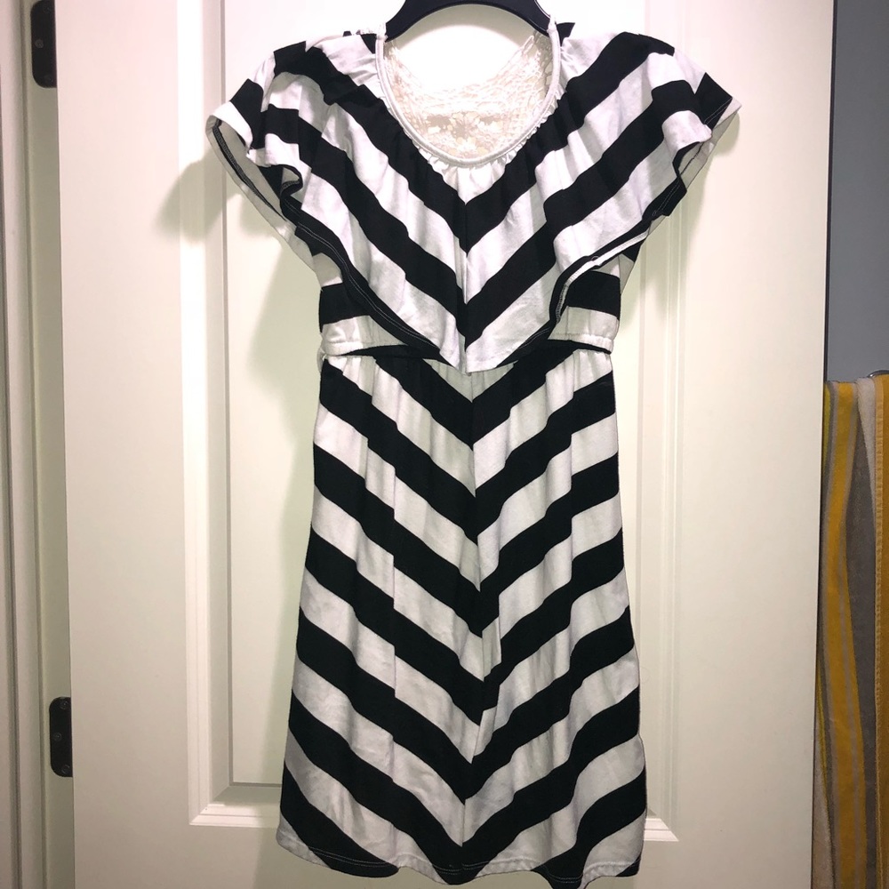 Black and White Dress